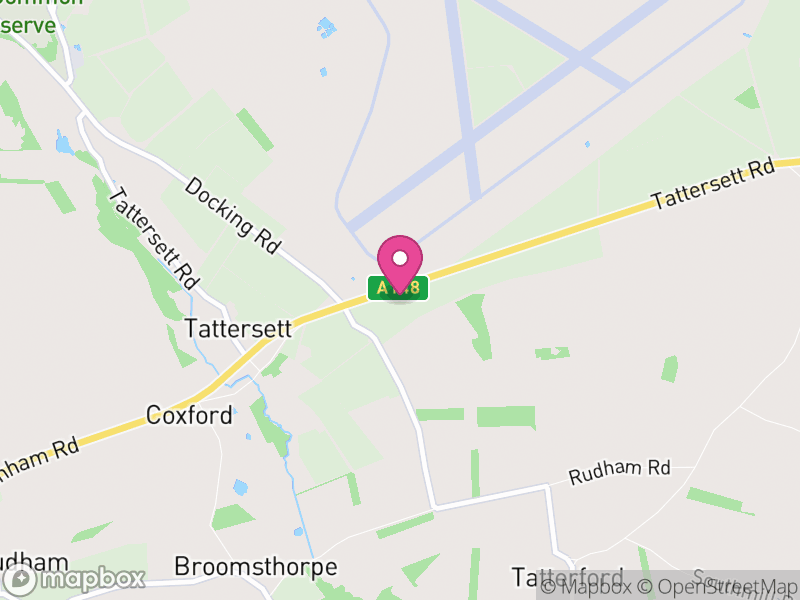 Map of Tattersett, North Norfolk