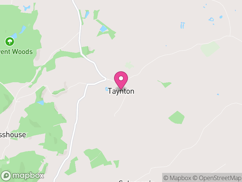 Map of Taynton, Forest of Dean