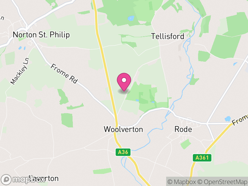 Map of Tellisford, Somerset