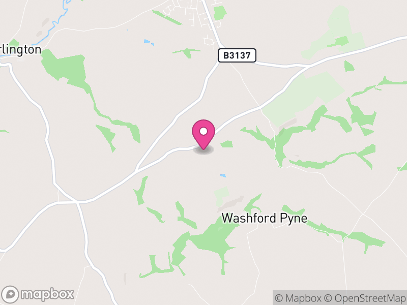 Map of Thelbridge, Mid Devon