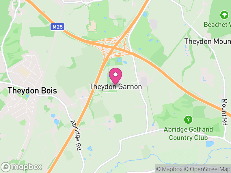 Map of Theydon Garnon, Epping Forest