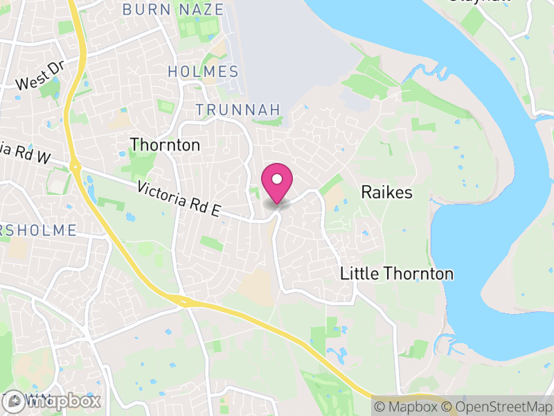 Map of Thornton, Buckinghamshire