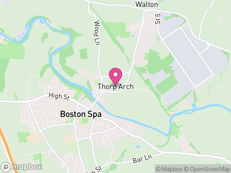 Map of Thorp Arch, Leeds
