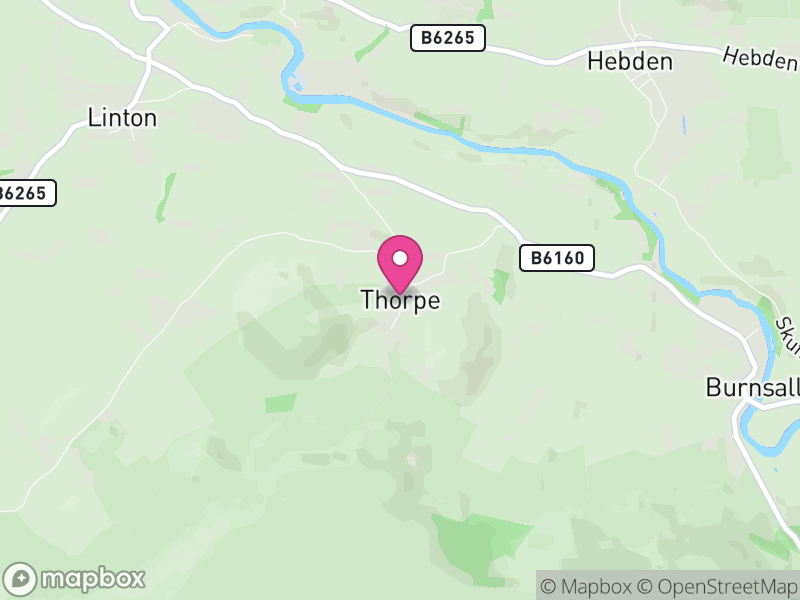 Map of Thorpe, North Yorkshire