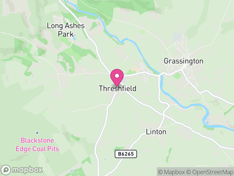 Map of Threshfield, North Yorkshire