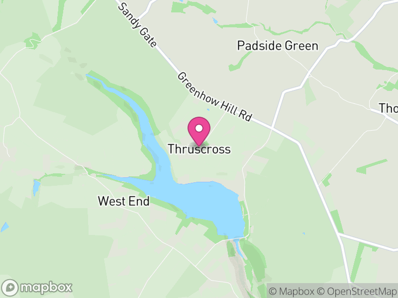 Map of Thruscross, North Yorkshire