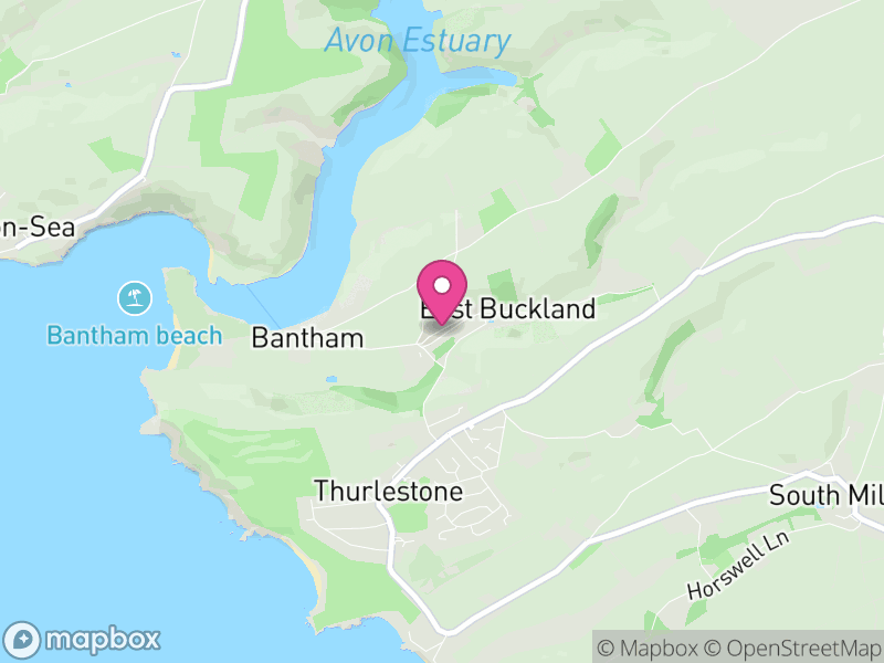 Map of Thurlestone, South Hams