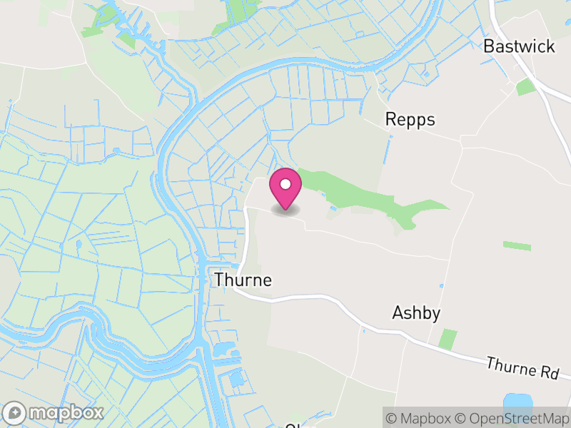 Map of Thurne, Great Yarmouth