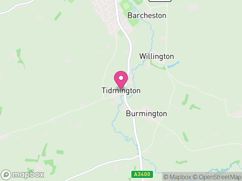 Map of Tidmington, Stratford-on-Avon