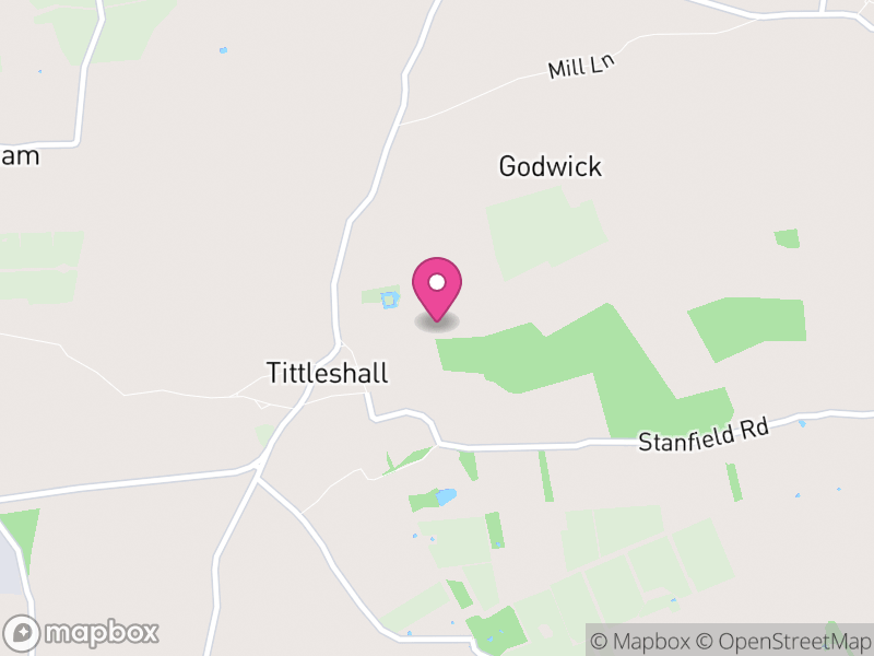 Map of Tittleshall, Breckland
