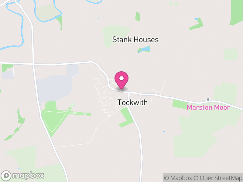 Map of Tockwith, North Yorkshire