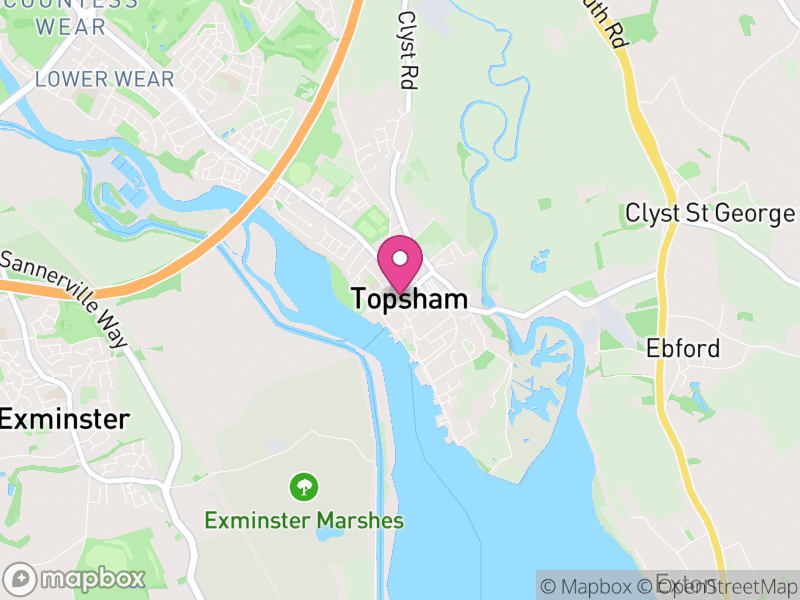 Map of Topsham