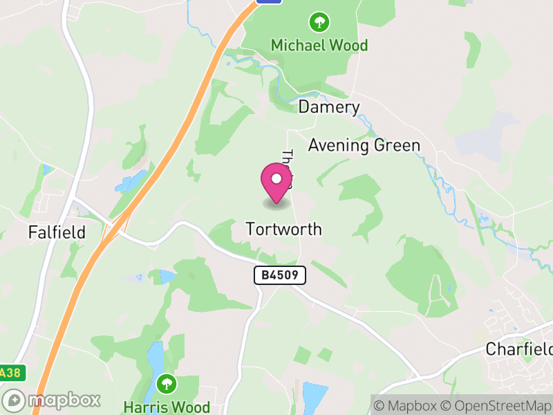 Map of Tortworth, South Gloucestershire