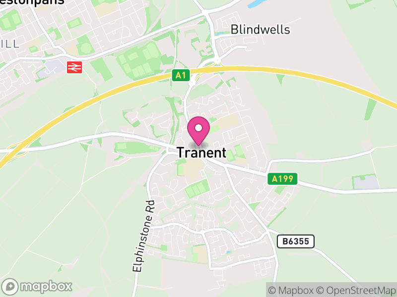 Map of Tranent