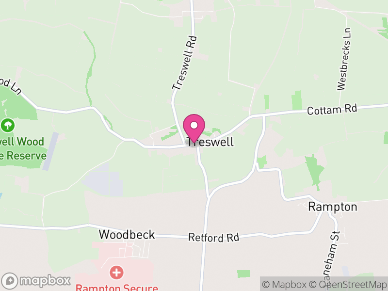 Map of Treswell, Bassetlaw