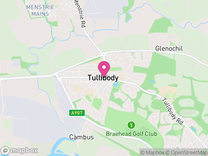 Map of Tullibody
