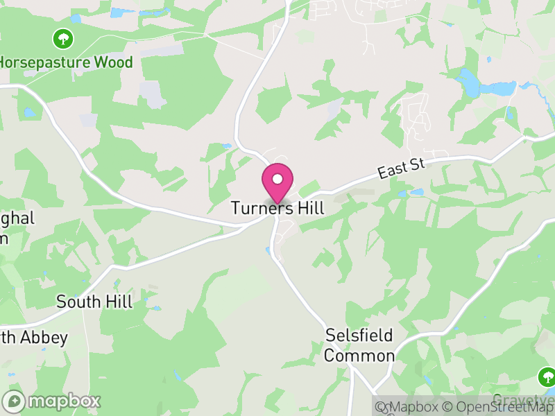 Map of Turners Hill, Mid Sussex