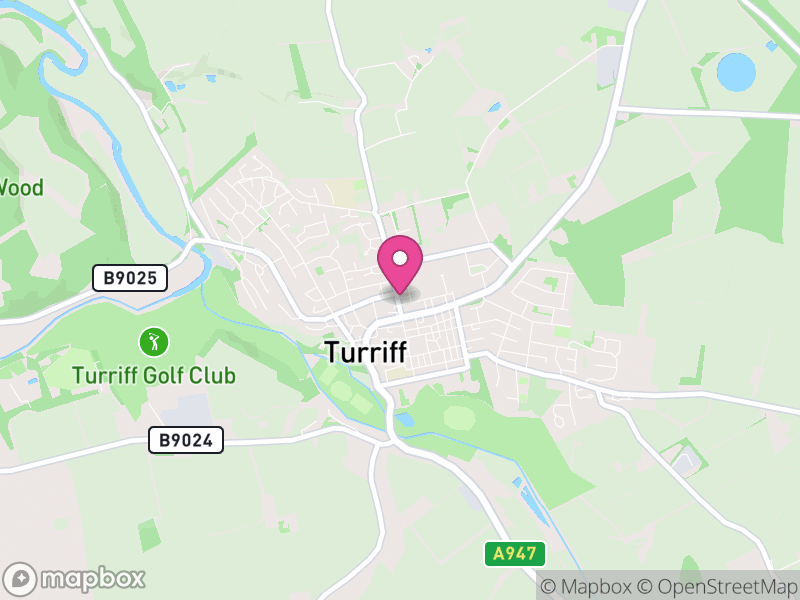 Map of Turriff