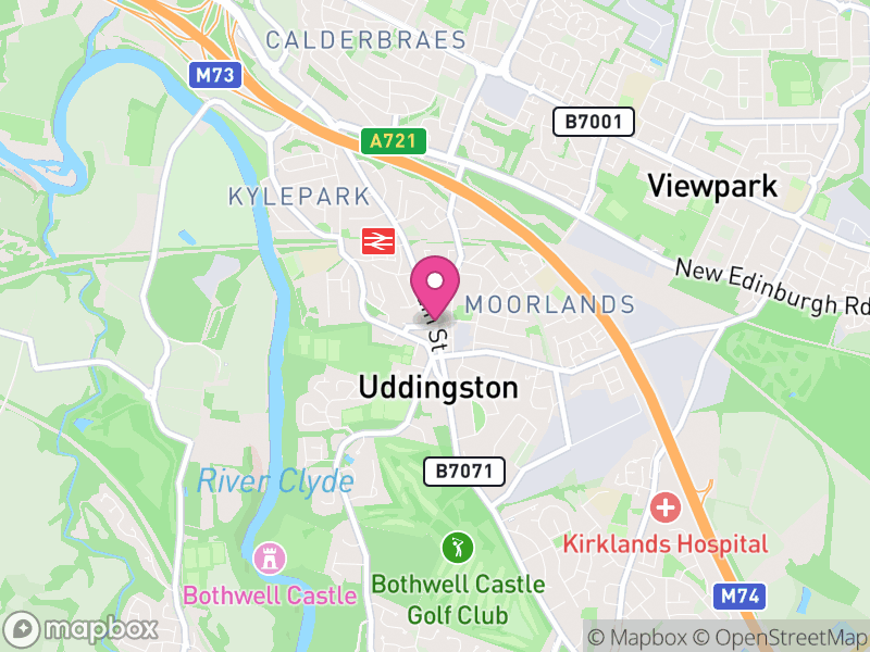 Map of Uddingston