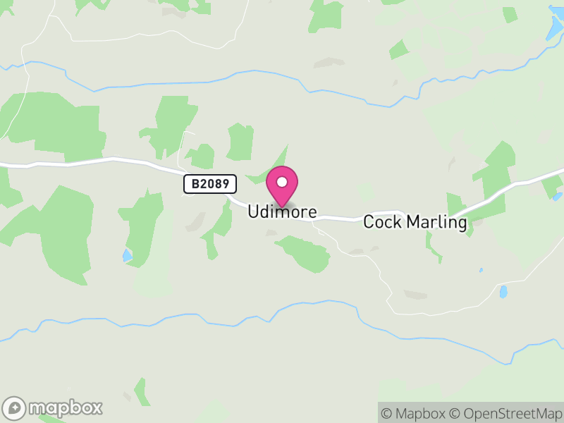 Map of Udimore, Rother