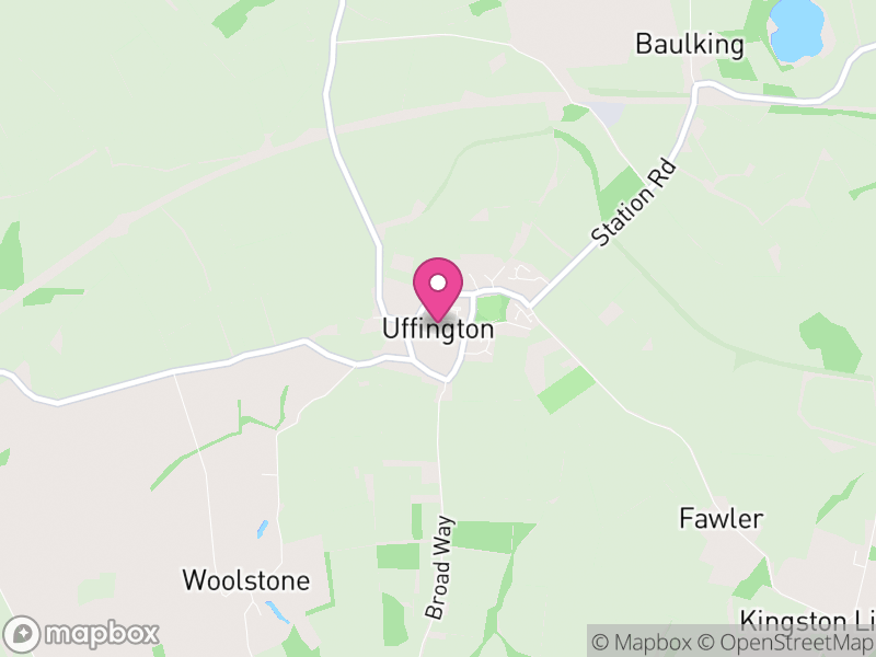 Map of Uffington, Vale of White Horse
