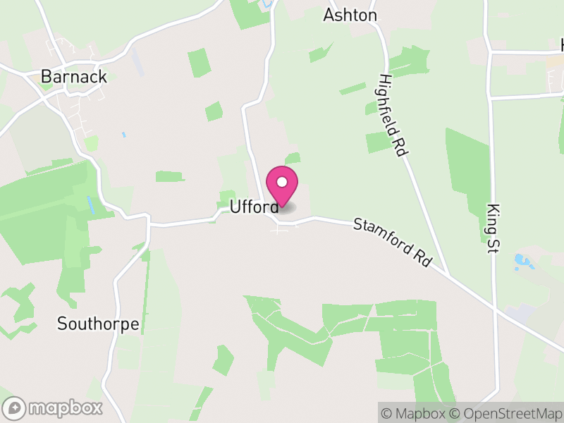 Map of Ufford, Peterborough