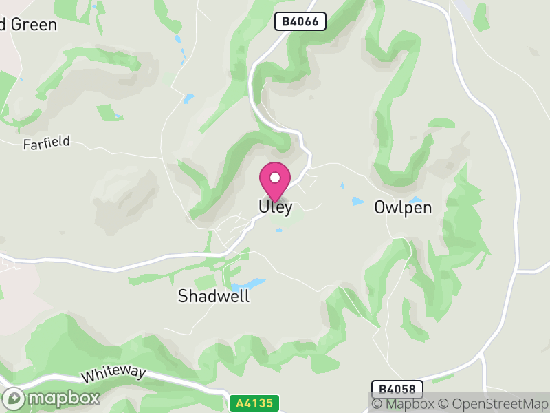 Map of Uley, Stroud