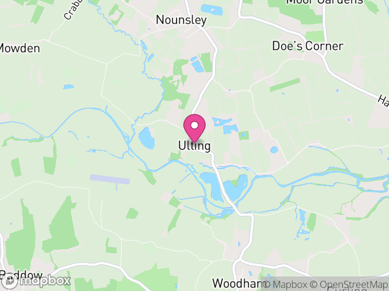 Map of Ulting, Maldon