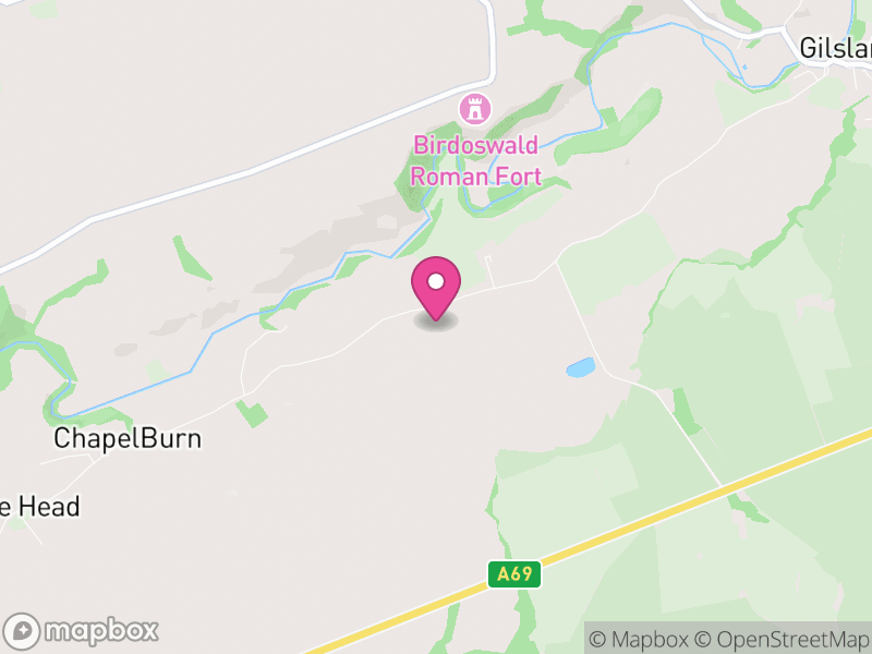 Map of Upper Denton, Cumberland