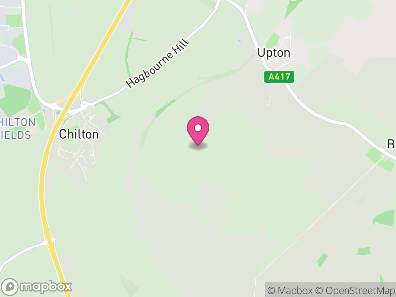 Map of Upton, Vale of White Horse