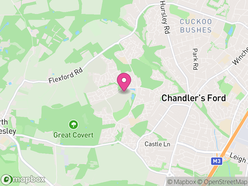 Map of Valley Park, Test Valley