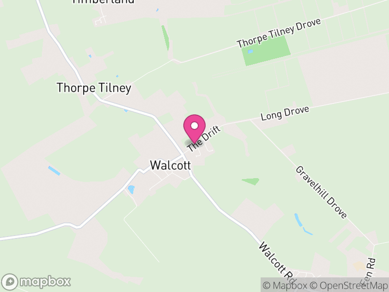 Map of Walcott, North Kesteven