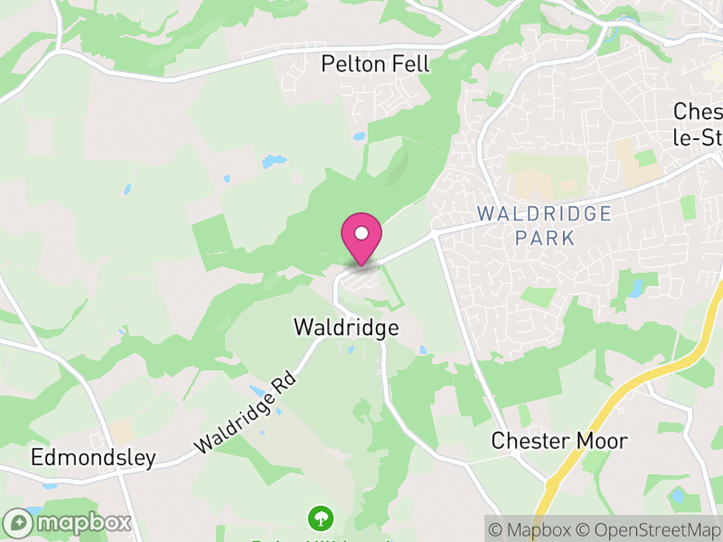 Map of Waldridge, County Durham