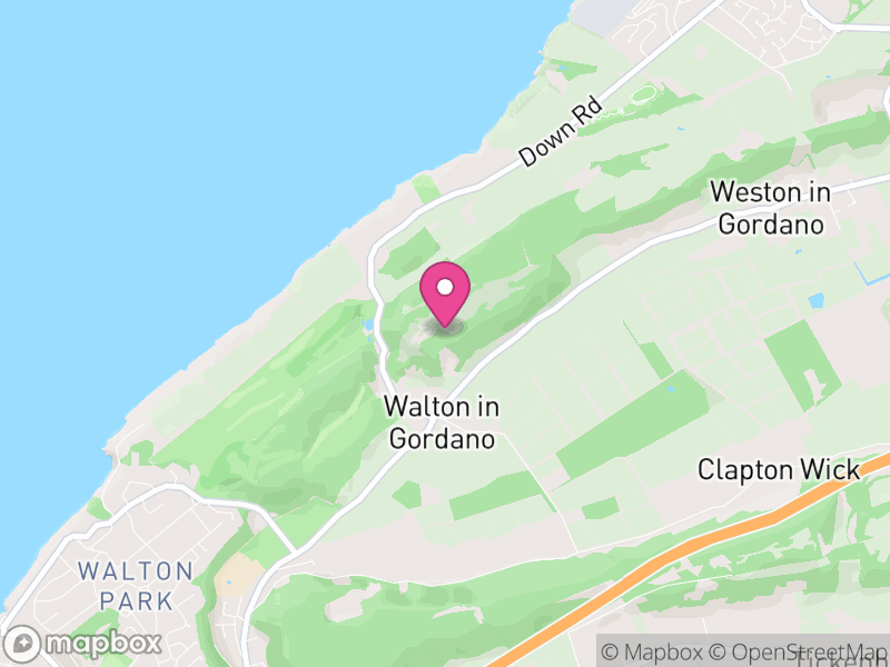 Map of Walton-in-Gordano, North Somerset