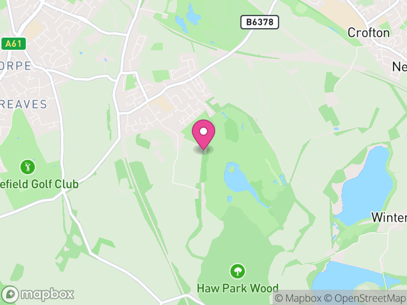 Map of Walton, Wakefield