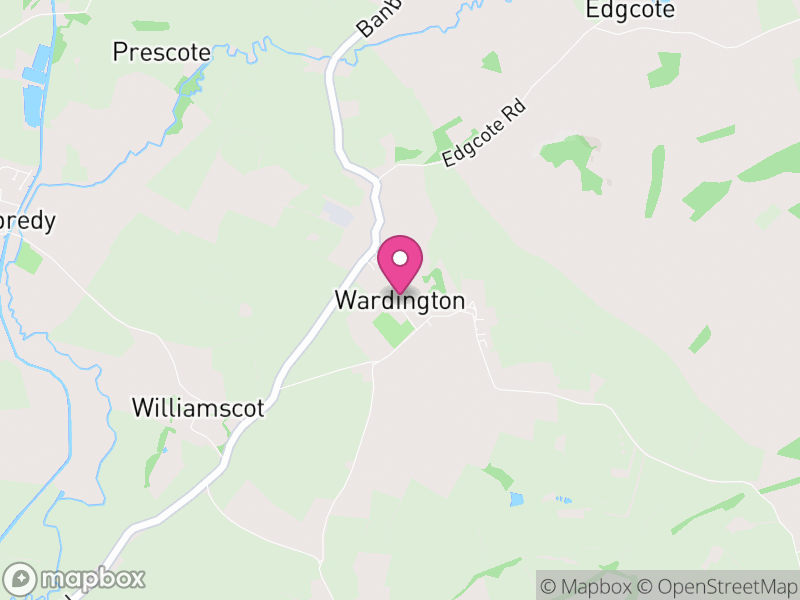 Map of Wardington, Cherwell