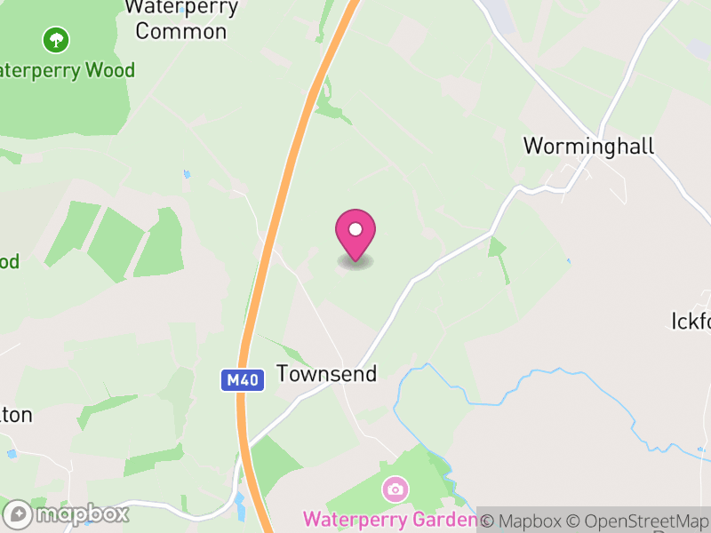 Map of Waterperry with Thomley, South Oxfordshire