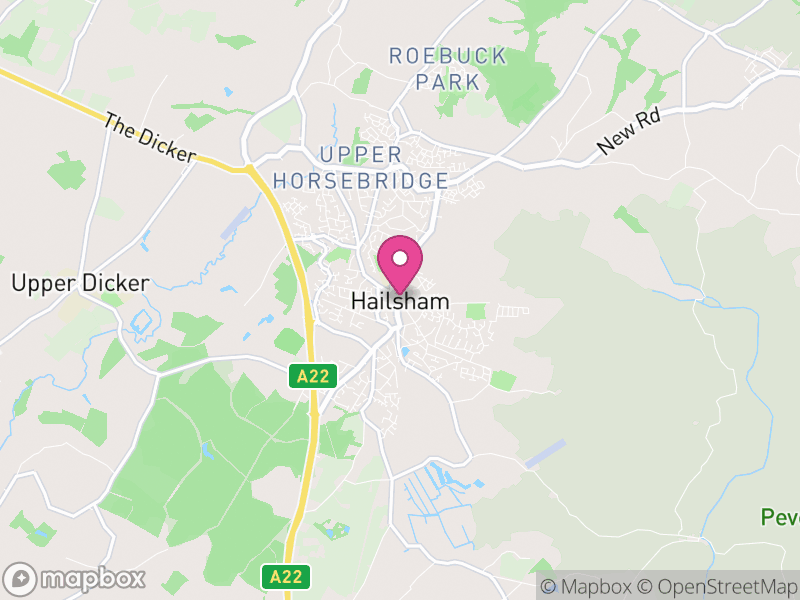 Map of Wealden, East Sussex