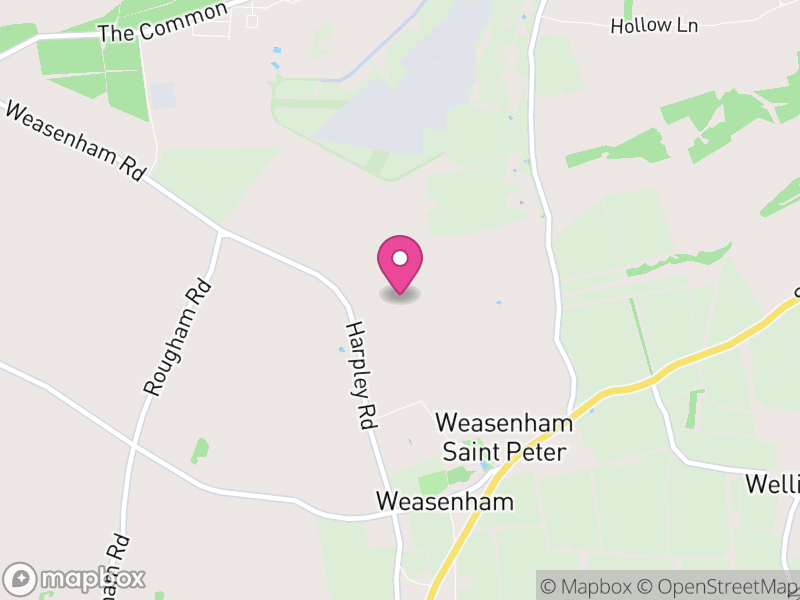 Map of Weasenham St. Peter, Breckland