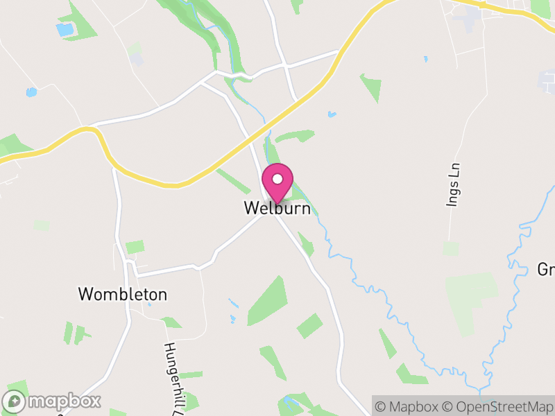 Map of Welburn, North Yorkshire