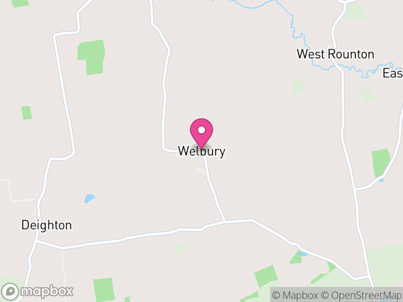 Map of Welbury, North Yorkshire