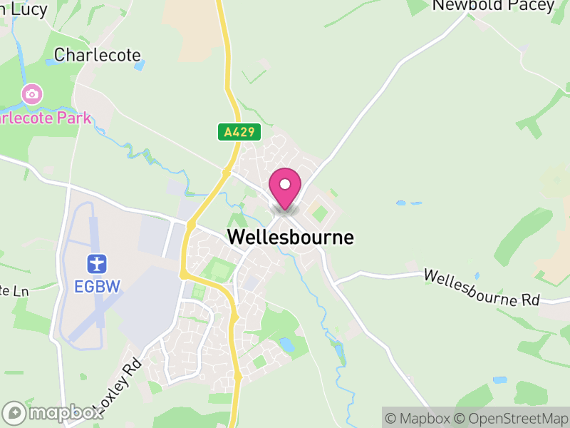 Map of Wellesbourne