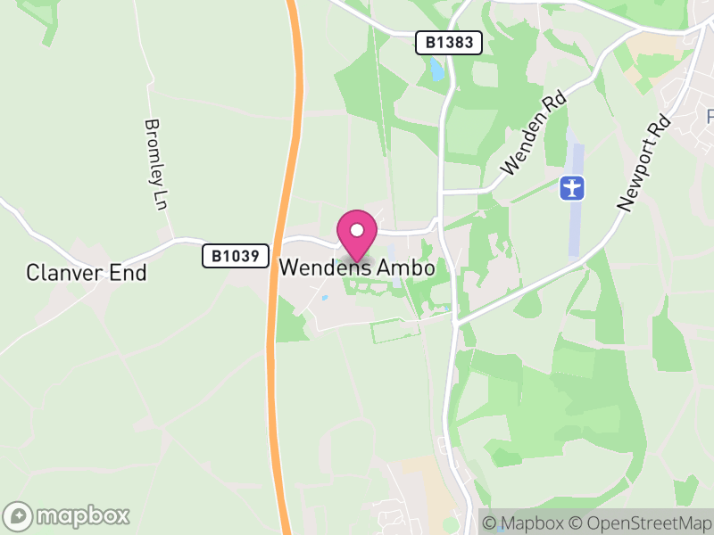 Map of Wendens Ambo, Uttlesford