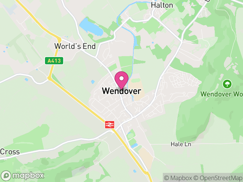 Map of Wendover, Buckinghamshire