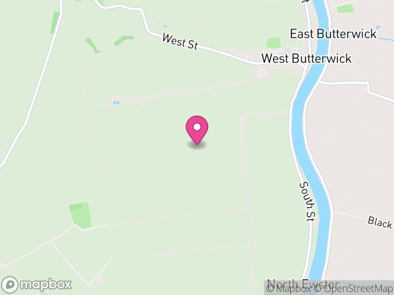 Map of West Butterwick, North Lincolnshire