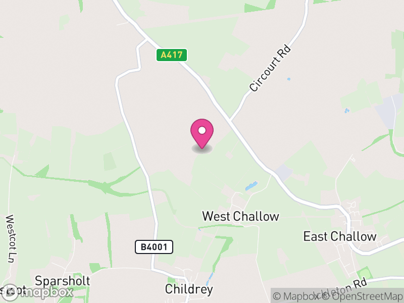 Map of West Challow, Vale of White Horse
