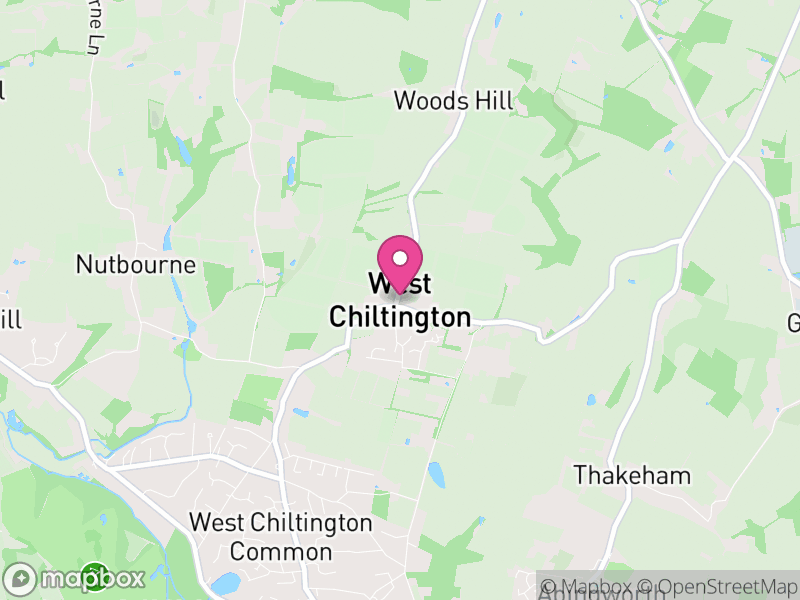Map of West Chiltington, Horsham