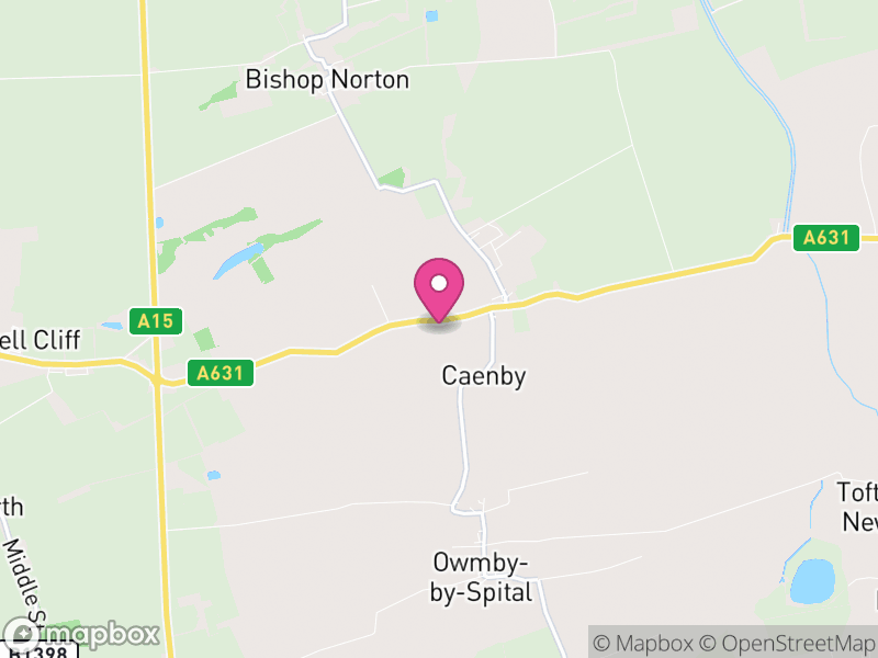 Map of West Lindsey, Lincolnshire