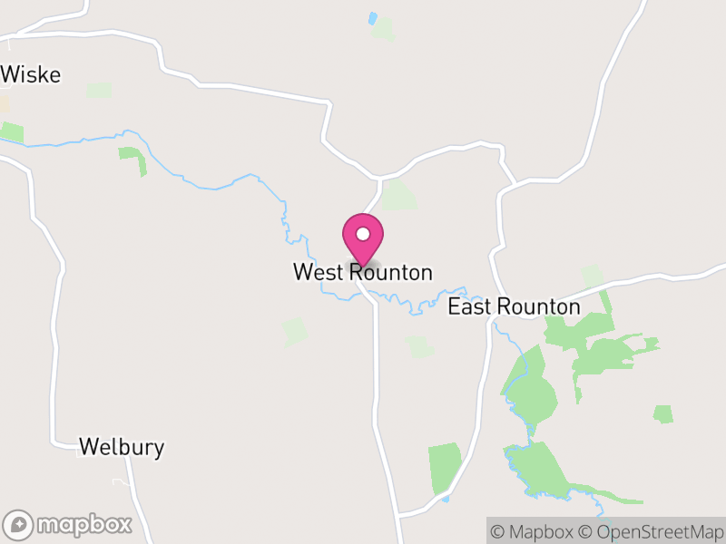 Map of West Rounton, North Yorkshire