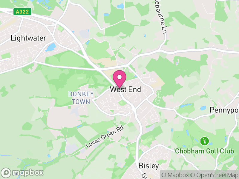 Map of Westend, Gloucestershire